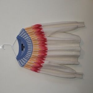 French Connection Essentials Fair Isle Sweater Size XL